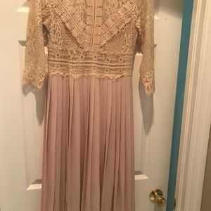 Zara dress midi length super cute retro / vintage